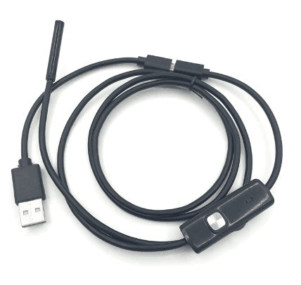 HD USB Waterproof Snake Endoscope – 480P Inspection Camera